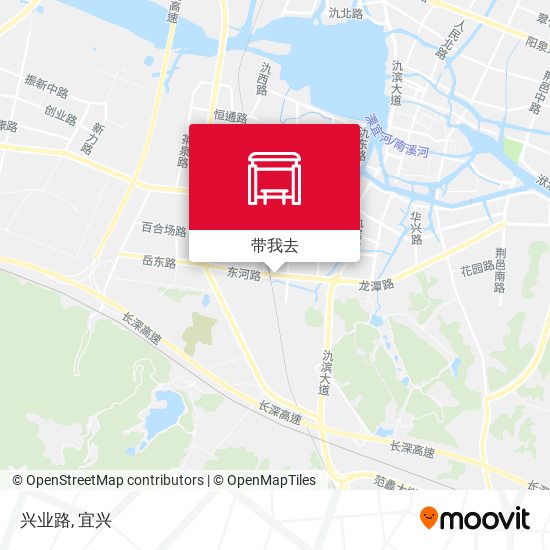 兴业路地图
