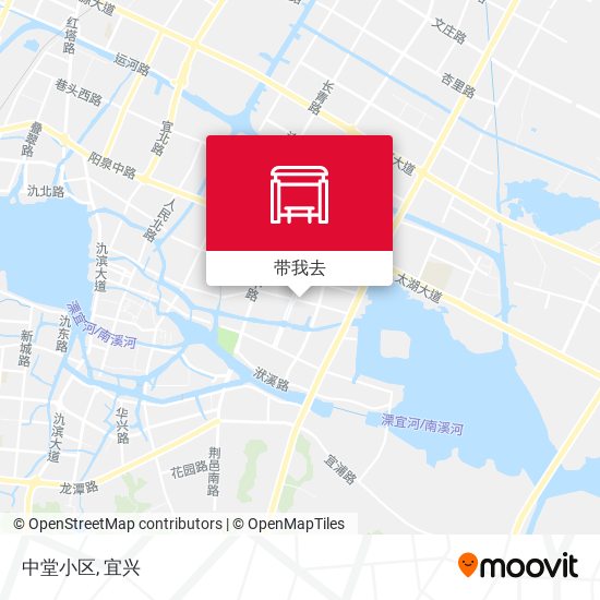 中堂小区地图