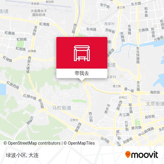 绿波小区地图