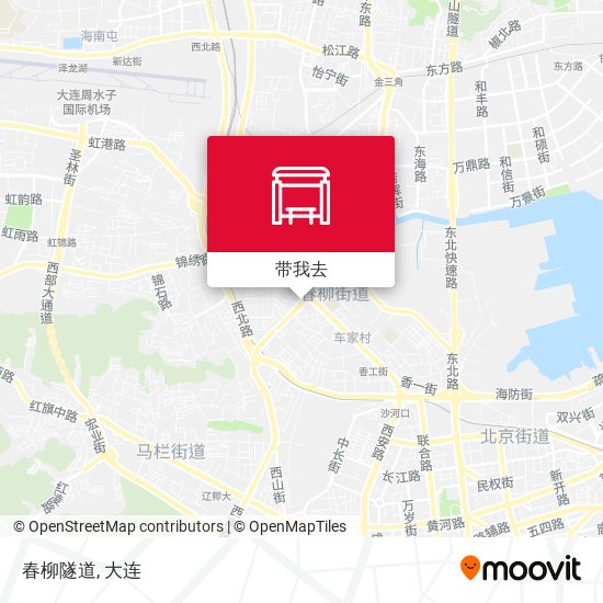 春柳隧道地图