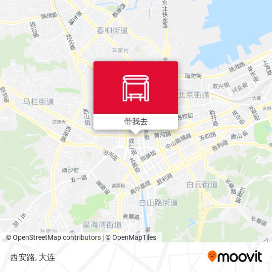 西安路地图
