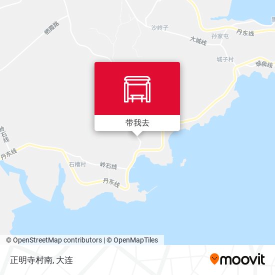 正明寺村南地图