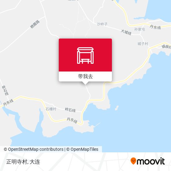 正明寺村地图