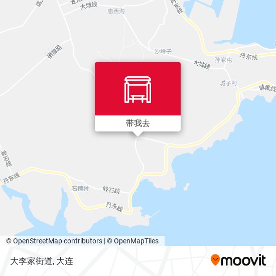 大李家街道地图