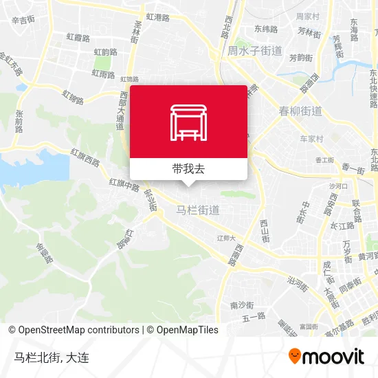 马栏北街地图