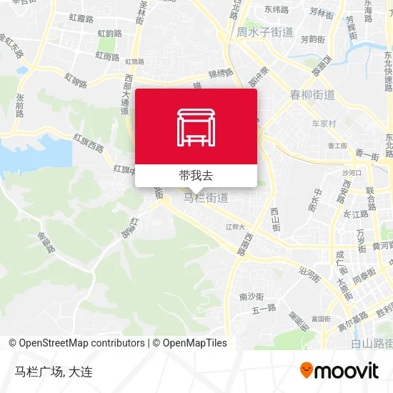 马栏广场地图