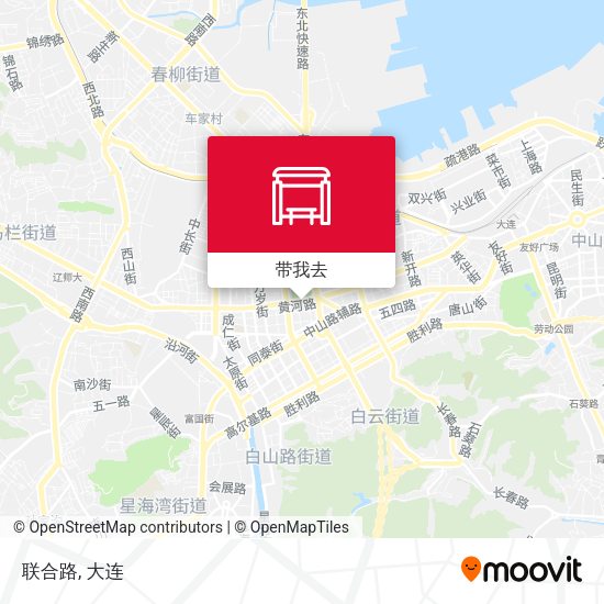 联合路地图