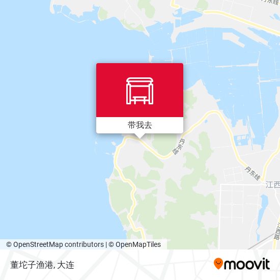 董坨子渔港地图