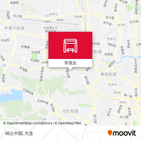 锦云中园地图