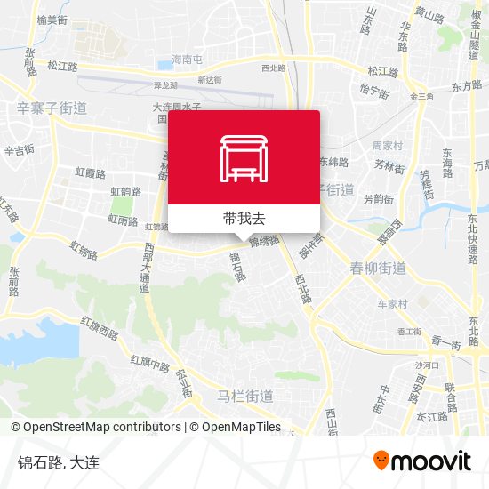 锦石路地图