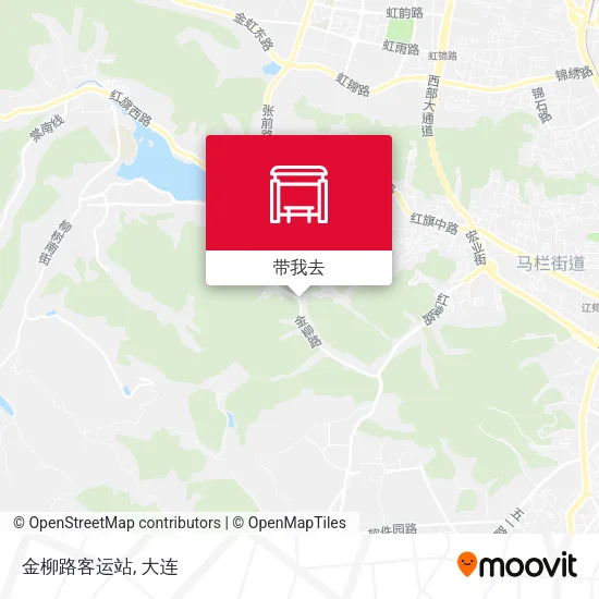 金柳路客运站地图
