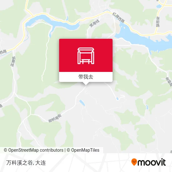 万科溪之谷地图