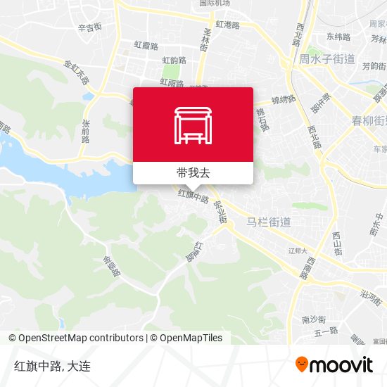 红旗中路地图
