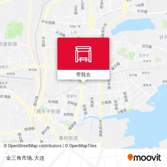 金三角市场地图