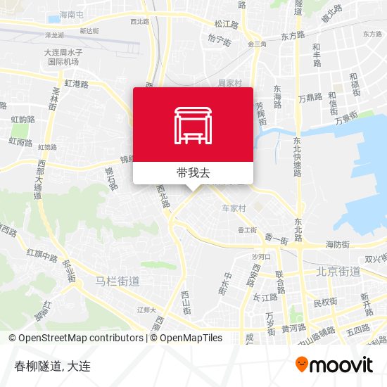 春柳隧道地图