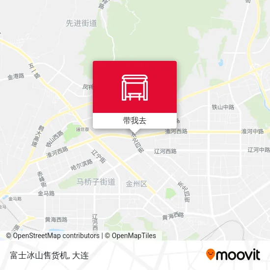 富士冰山售货机地图