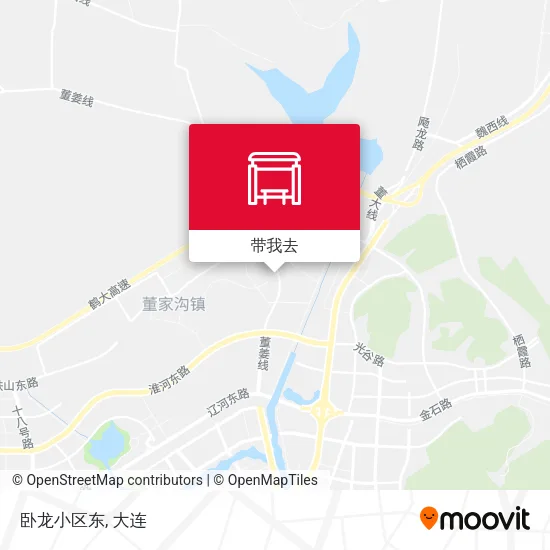 卧龙小区东地图