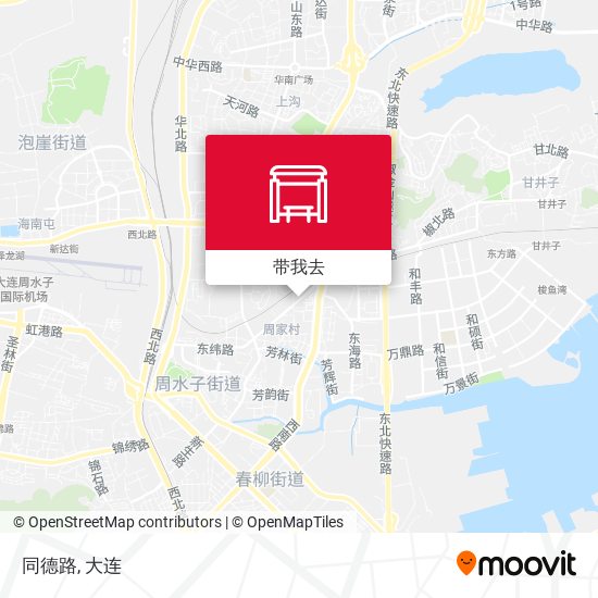 同德路地图
