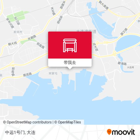 中远1号门地图