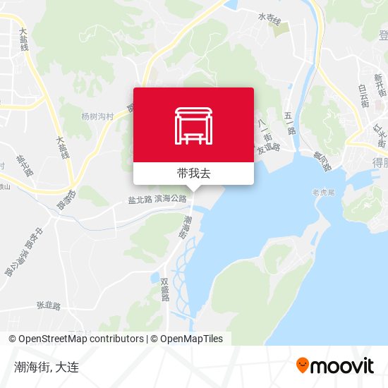 潮海街地图