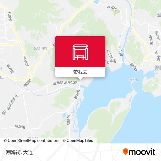潮海街地图