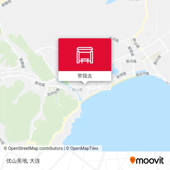 优山美地地图