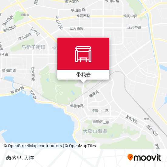 岗盛里地图