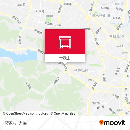 湾家村地图