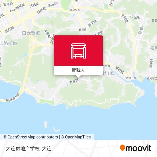 大连房地产学校地图