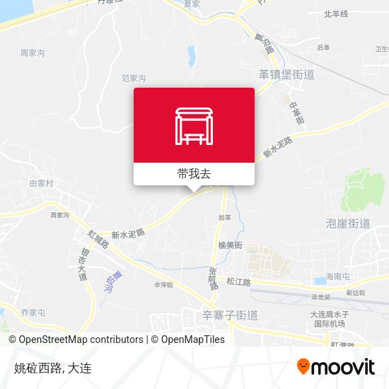 姚砬西路地图