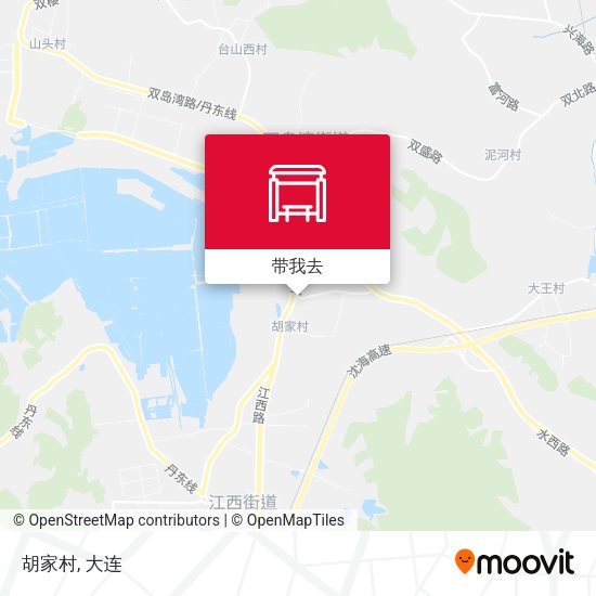 胡家村地图