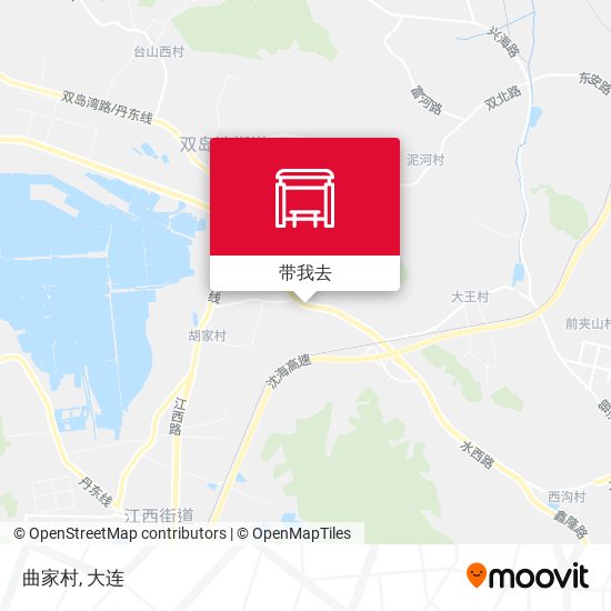 曲家村地图