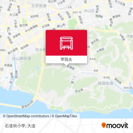 石道街小学地图