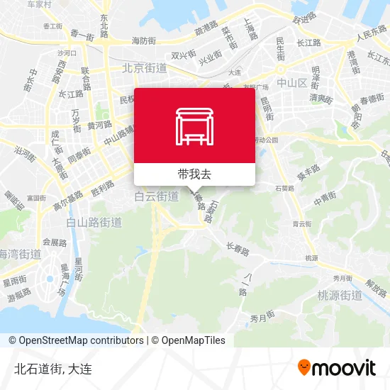 北石道街地图