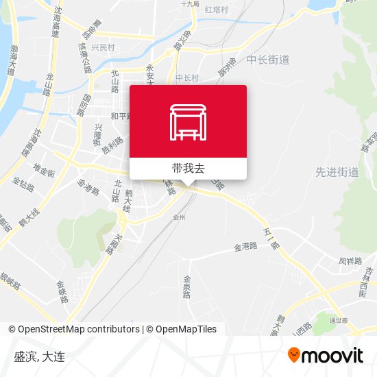 盛滨地图
