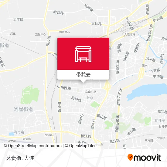 沐贵街地图