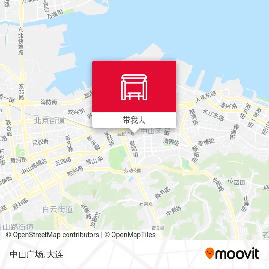 中山广场地图