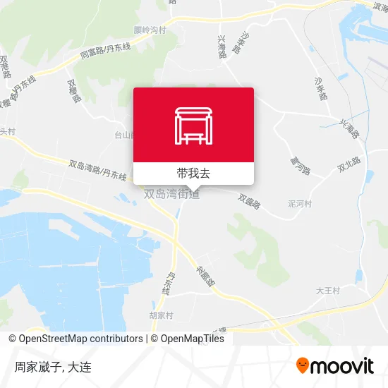 周家崴子地图