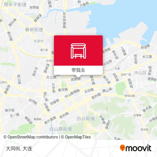 大同街地图