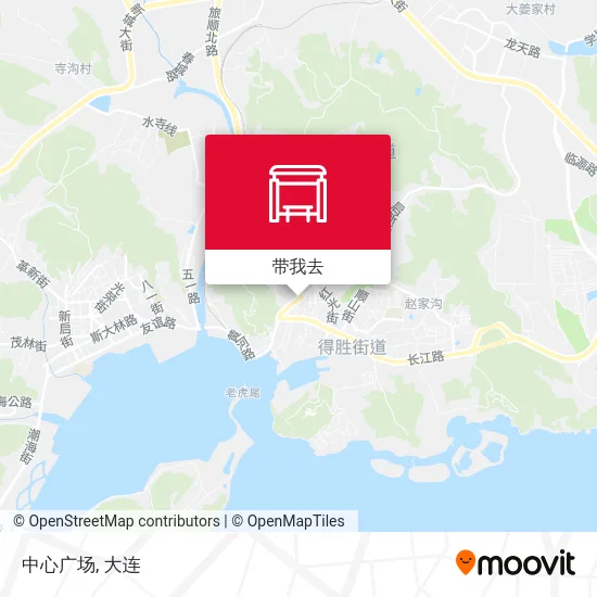 中心广场地图