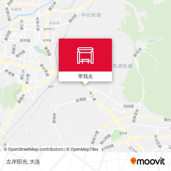 左岸阳光地图