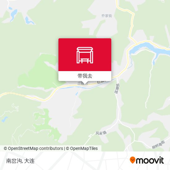 南岔沟地图