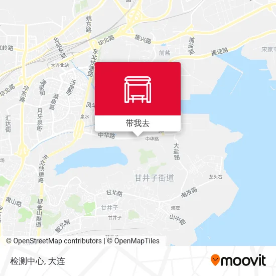 检测中心地图