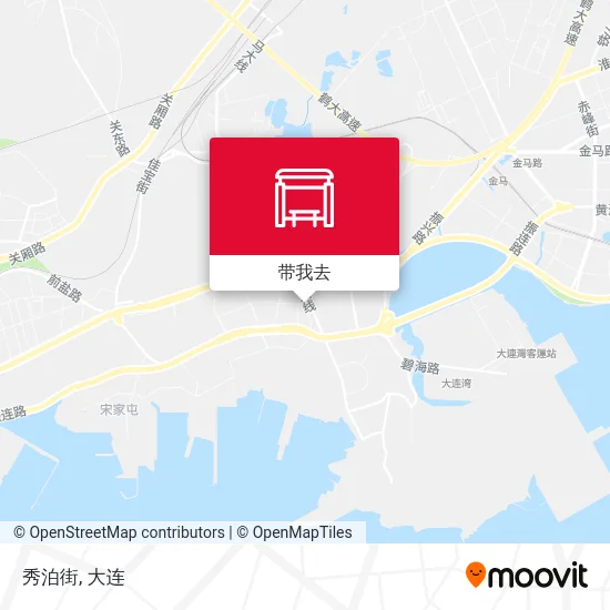 秀泊街地图
