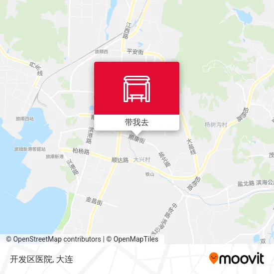 开发区医院地图