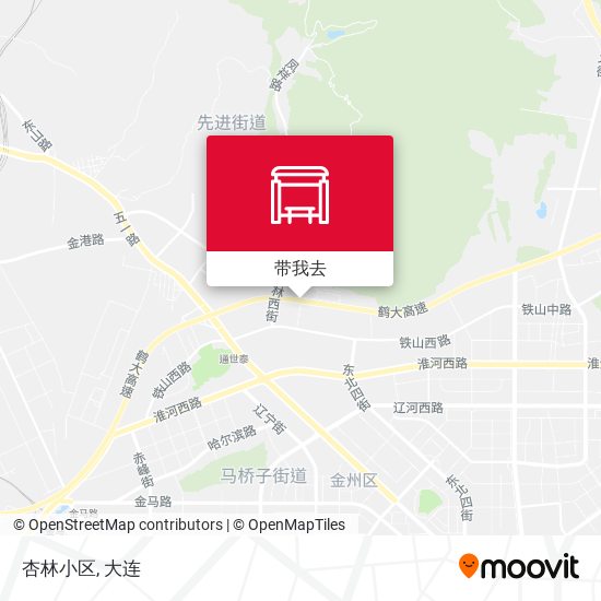 杏林小区地图