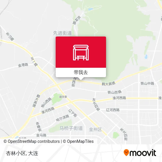 杏林小区地图