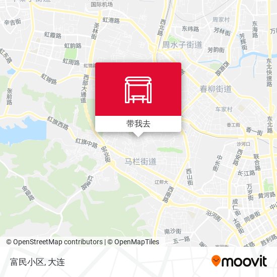 富民小区地图