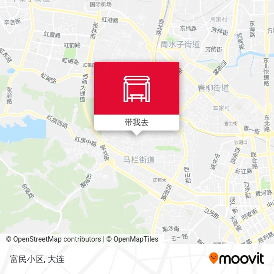 富民小区地图