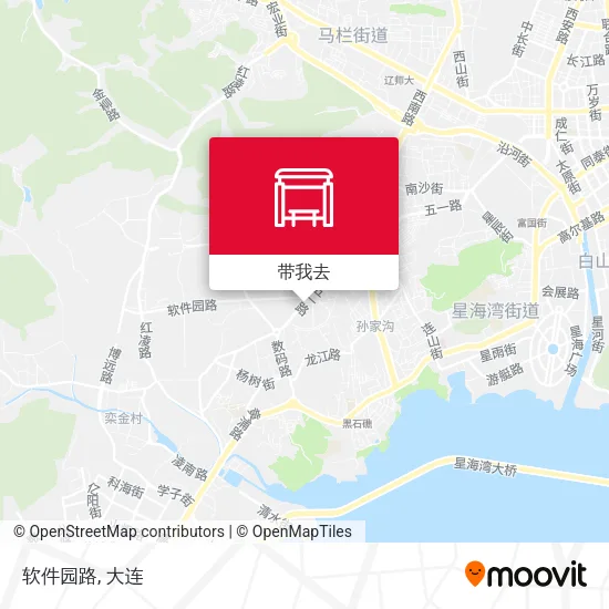 软件园路地图